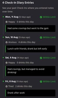 Track Your Journey with the Check In Diary